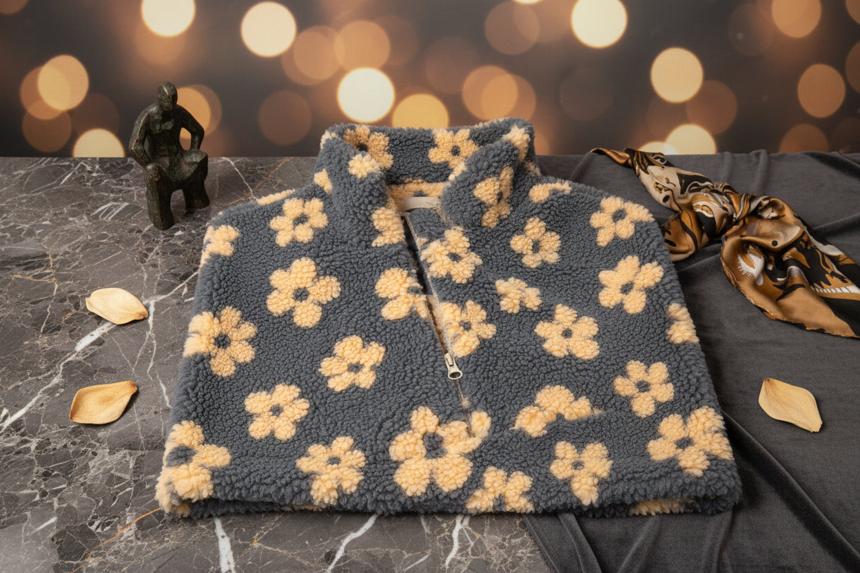 LambSoft Flower Hoodie