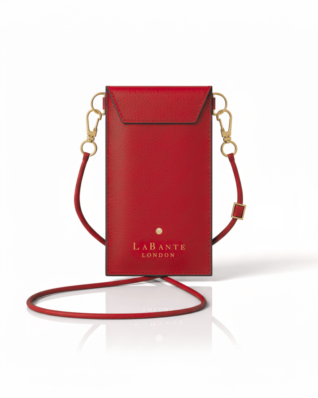 Cancun Red Plant Based Phone & Card Crossbody (Pre-Order For delivery July 28th)