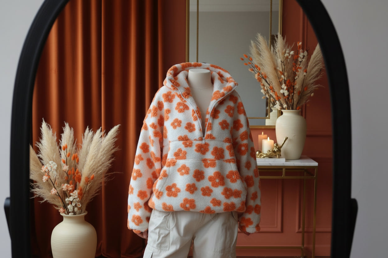 LambSoft Flower Hoodie